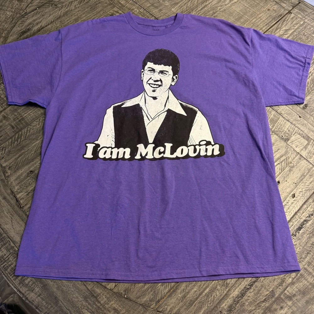 PHILCOS Superbad Mclovin‎ Graphic T-shirt In Purple XL